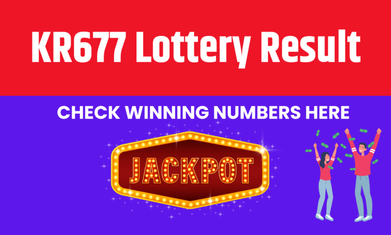kr677 lottery result