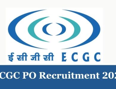ECGC PO admit card